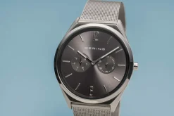 Bering unisex Armbanduhr Ultra Slim Armband Milanaise 17140-009