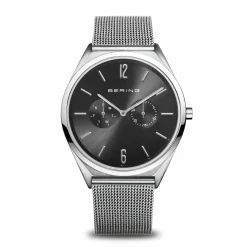Bering unisex Armbanduhr Ultra Slim Armband Milanaise 17140-002
