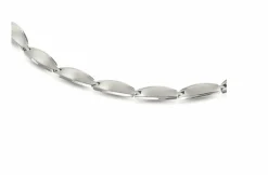Boccia Damen Collier aus Titan 45cm in silberfarben - 08034-01
