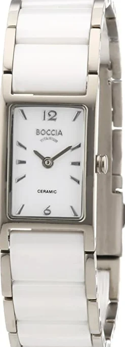Boccia Damen-Armbanduhr Ceramic Analog Verschiedene Materialien 3201-01