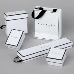 Buckley London Messing rhodiniert Kristall Ring 41676700942430