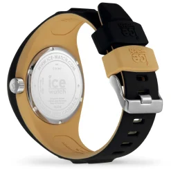 ce-Watch - P. Leclercq Black beige - Schwarze Herrenuhr mit Silikonarmband - 018947 (Medium)