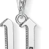 Charm-Anhänger "Buchstabe U silber" 1601-643-21