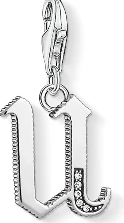Charm-Anhänger "Buchstabe U silber" 1601-643-21