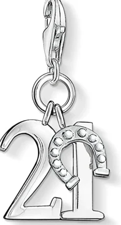 Charm-Anhänger Glückszahl 21 0460-001-12