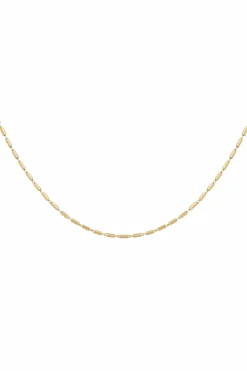 Collier 925 Silber vergoldet Gliederkette 41185110458462