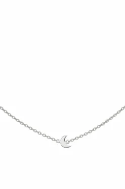 Collier 925 Sterling Silber rhodiniert Sonne - Mond - Stern 41184542949470
