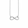 Collier 925/- Sterling Silber rhodiniert Infinity 41184303448158