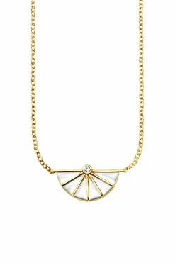 Collier 925/- Sterling Silber Zirkonia 42cm 41178866810974