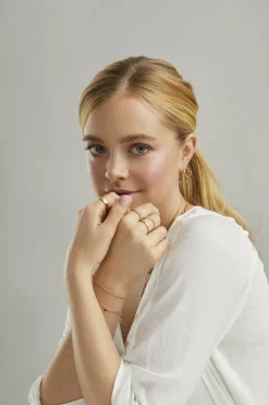 Creole 925 Sterling Silber gelb vergoldet Herz 41184970211422