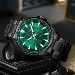 CURREN Men's Quartz Wristwatch Stainless Steel 8424