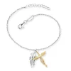 Damen-Armband 'Feder&Engel' ERB-FEDER-ANGEL-BIG