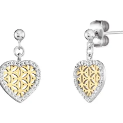 Damen-Ohrring Lebensblume ERE-HEARTLIFL-ZI-BIG