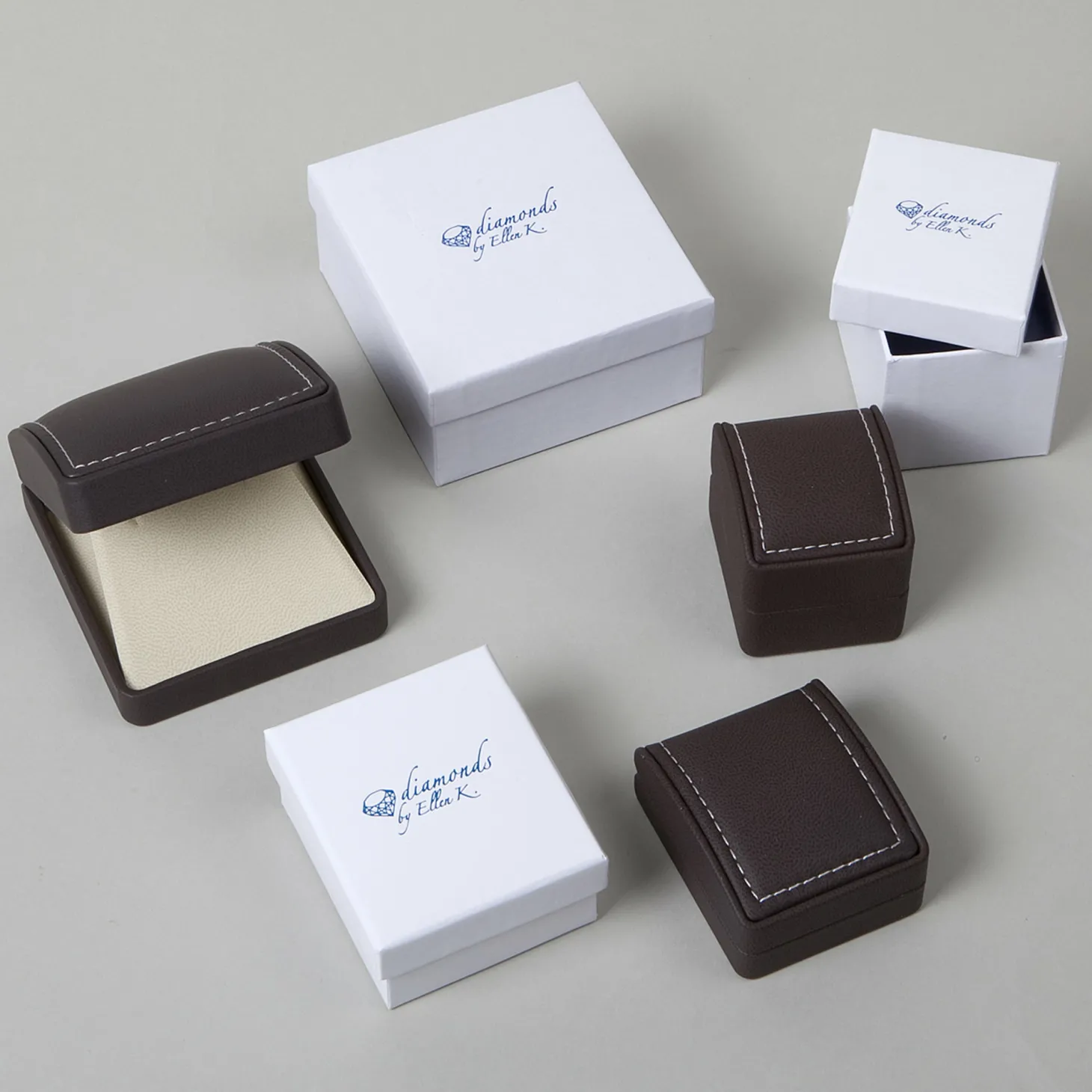 Diamonds by Ellen K. 585 Gold zweifarbig 17 Brillanten zus. 0,13ct. Ring 41677801488478