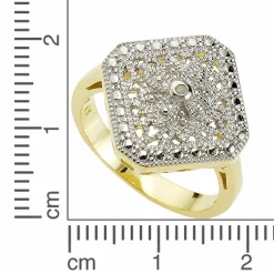 Diamonds by Ellen K. 925 Sterling Silber Diamant 0,01ct. Ring 41675997610078