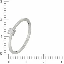 Diamonds by Ellen K. 585/- Weißgold Brillant 0,066ct. Ring 41677800898654