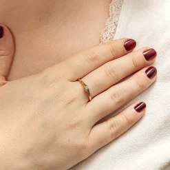 Diamonds by Ellen K. Gold 585 zweifarbig mit Brillant 0,10ct. Ring 41675993972830