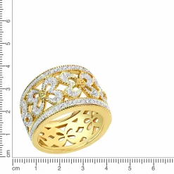 Diamonds by Ellen K. Silber 925 mit 40 Diamanten zus. 0,20ct. Ring 41675997839454