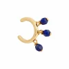 Ear Cuff 925 Silber vergoldet Lapislazuli 41185016021086