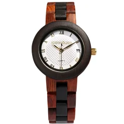 Edenhölzer Damen Armbanduhr Hardlex Virgin Gorda Datumsanzeige