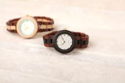 Edenhölzer Damen Armbanduhr Hardlex Virgin Gorda Datumsanzeige