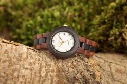 Edenhölzer Damen Armbanduhr Hardlex Virgin Gorda Datumsanzeige