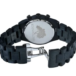 Edenhölzer Herren Armbanduhr Chronograph Hardlex Pico Datumsanzeige ED023-001