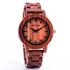 Edenhölzer Herren Armbanduhr Holzarmbanduhr Hardlex Canouan ED046-001