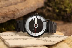 Edenhölzer Herren Damen Armbanduhr Holzarmband Hardlex Mustigue