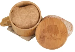 Edenhölzer Herren IWatch Armband Holzarmband Timor Sandelholz Edelstahl