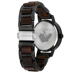 Edenhölzer Holzuhr Damen Armbanduhr Quarz Holzarmband Uhr Hardlex Bequia Natur