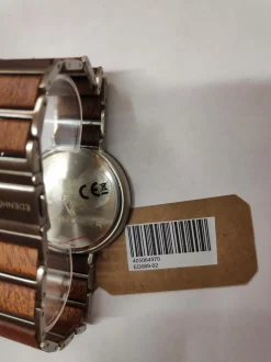 Edenhölzer Holzuhr Damen Armbanduhr Quarz Holzarmband Uhr Hardlex Flores