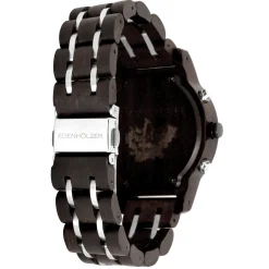 Edenhölzer Holzuhr Damen Holzarmband Chronograph St. Lucia