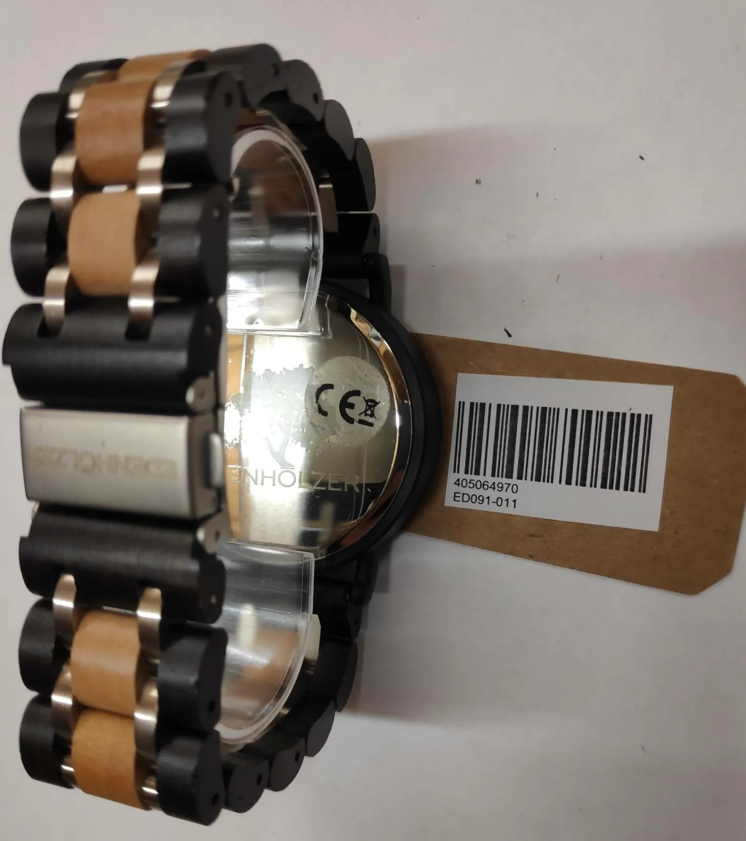 Edenhölzer Holzuhr Herren Armbanduhr Boracay ED091-011