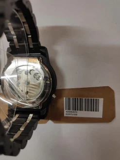 Edenhölzer Holzuhr Herren Armbanduhr Automatik Montserrat Holzarmband Datumsanzeige