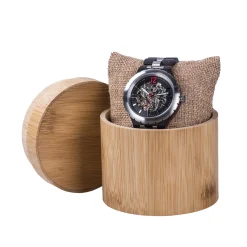 Edenhölzer Holzuhr Herren Armbanduhr Automatik Waiheke Holzarmband ED085-005