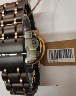 Edenhölzer Holzuhr Herren Armbanduhr Raiatea Holzarmband ED090-003