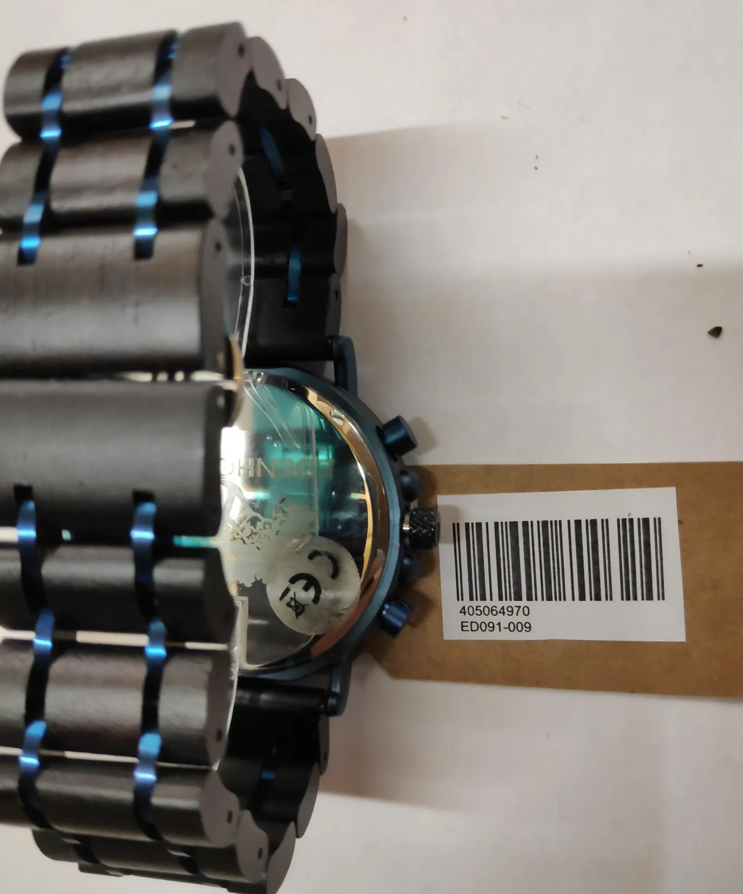 Edenhölzer Holzuhr Herren Armbanduhr Boracay Holzarmband ED091-009