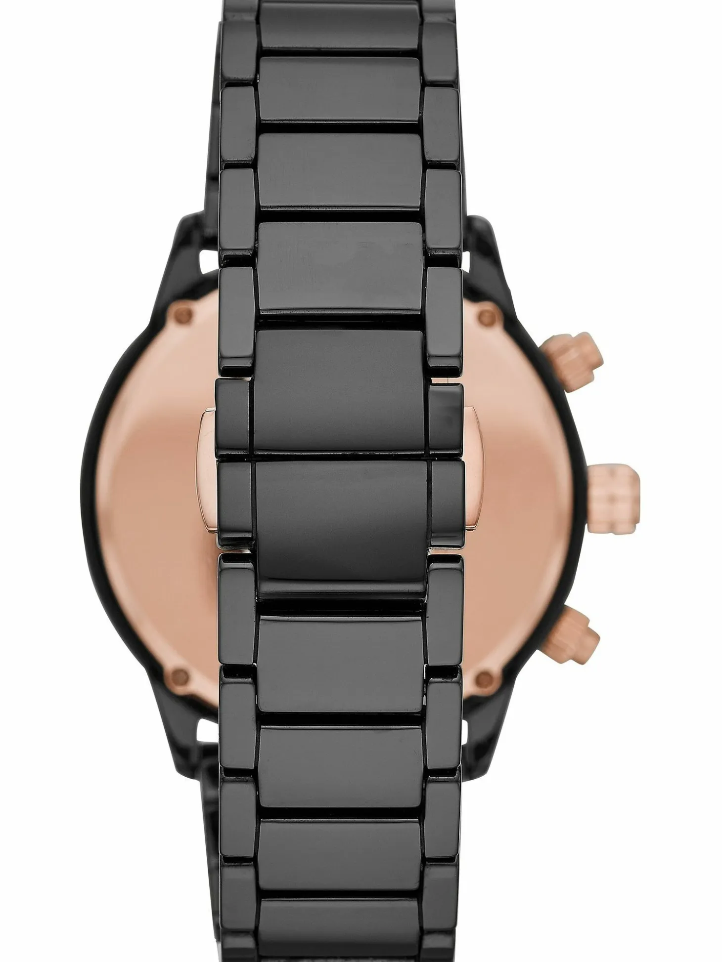 Emporio Armani Chronograph Herren schwarz AR70002