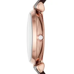 Emporio Armani Damen Armbanduhr Braun / Roségold AR11269