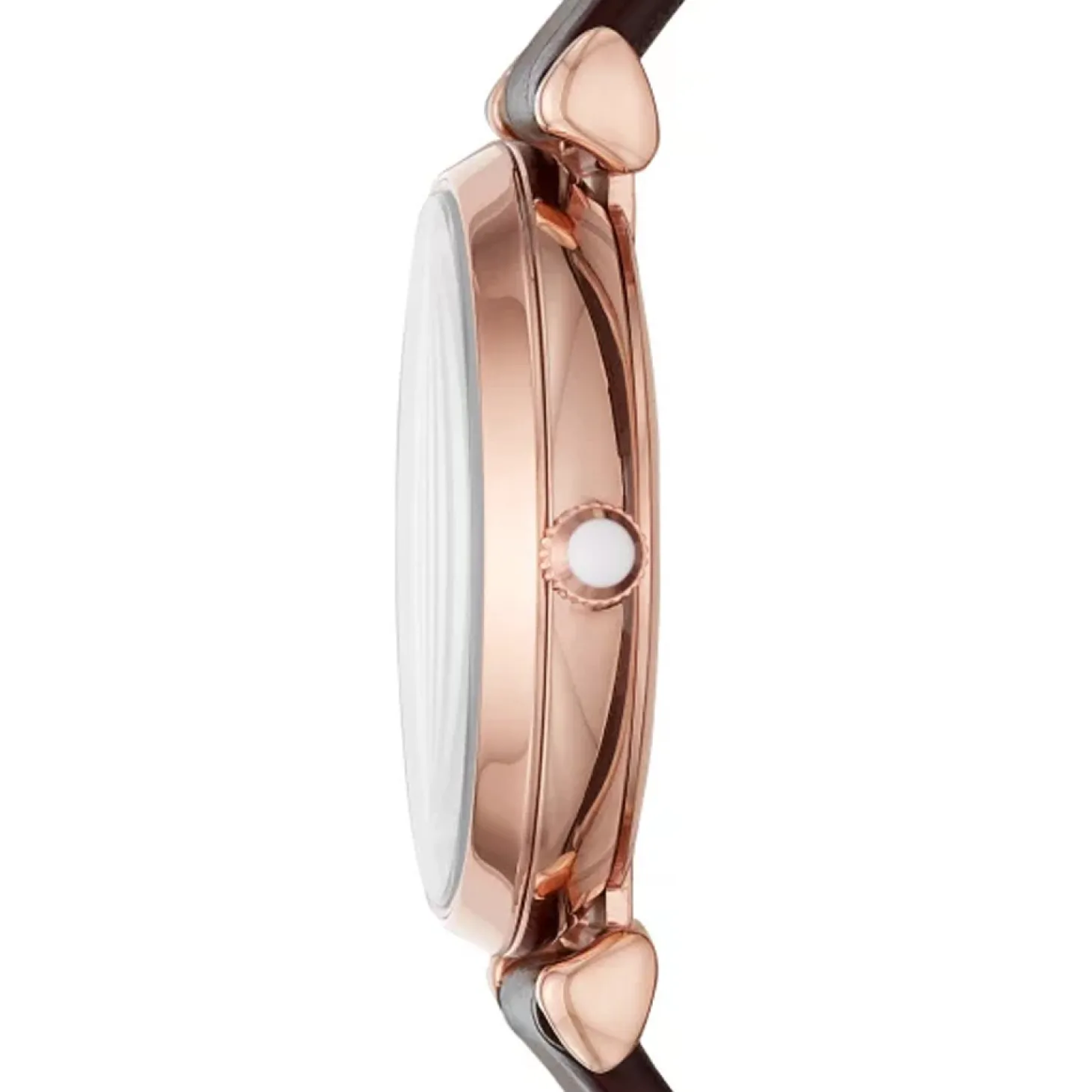 Emporio Armani Damen Armbanduhr Braun / Roségold AR11269