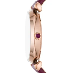 Emporio Armani Damen Armbanduhr Burgund / Roségold AR11487