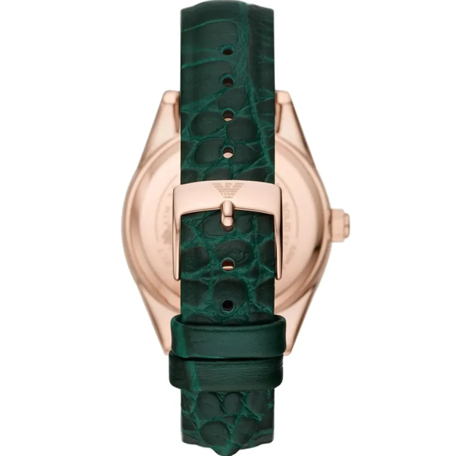 Emporio Armani Damen Armbanduhr Roségold/Schwarz AR11506