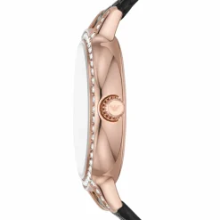Emporio Armani Damenuhr AR11485 für Damen in Roségold und Schwarz AR11485