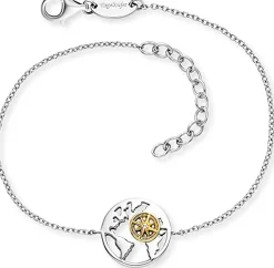 Engelsrufer Armband vergoldetem Sterling Silber ERB-ALOHAWORLD-BIG