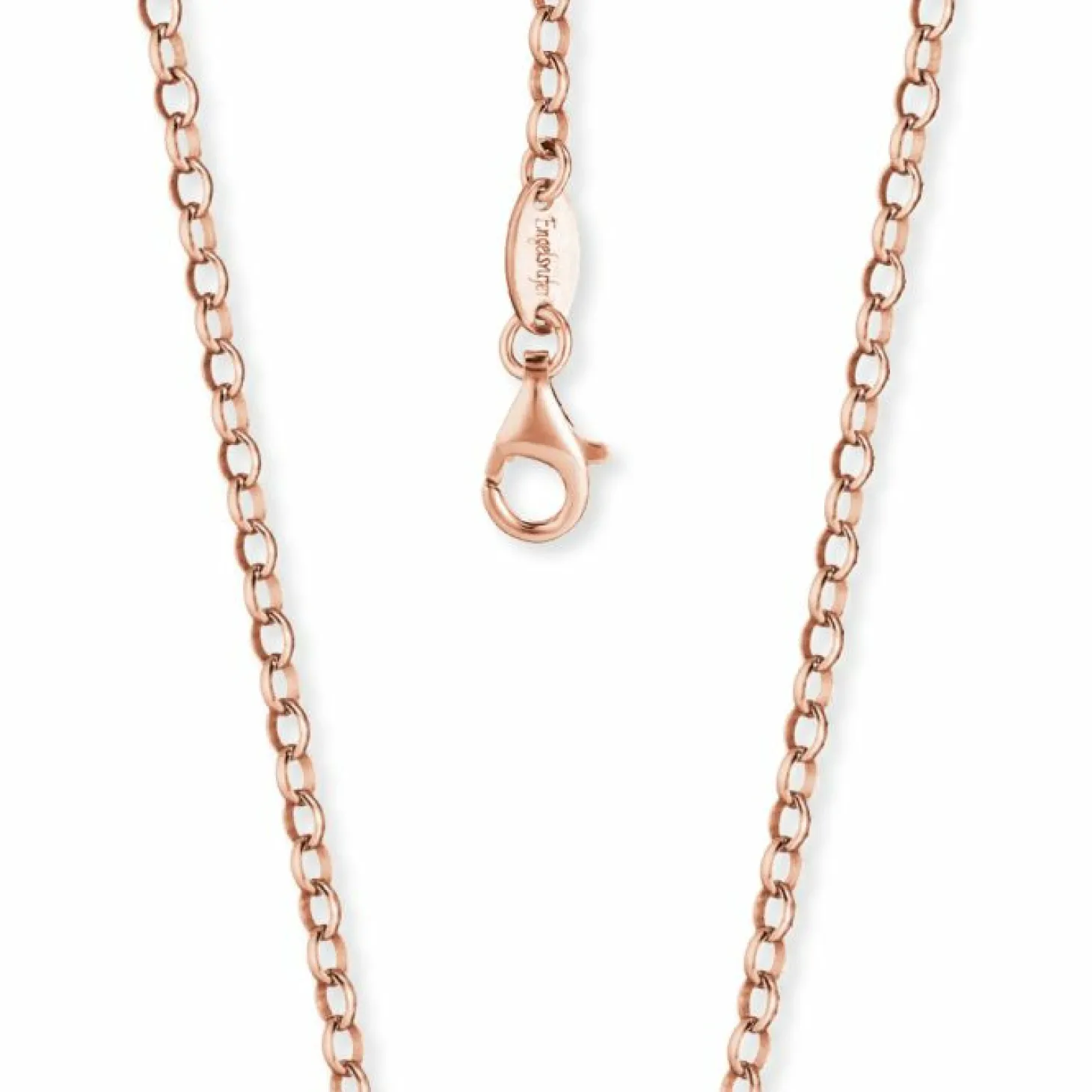 Engelsrufer Damen Halskette Ankerkette Länge 100cm Rosegold ERN-100-AR