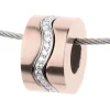 Ernstes design Damen Anhänger Evia Bead mit Zirkonia Rosegold AN912