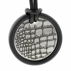 Ernstes Design Damen Collier Lederkette K678-S-54