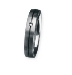 Ernstes Design Damen Diamant Ring Größe 55 Silber R67-4-55