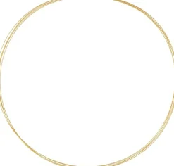 Ernstes Design Damen Halsreif 5-fach Länge 40cm Gold DS5-GG-40